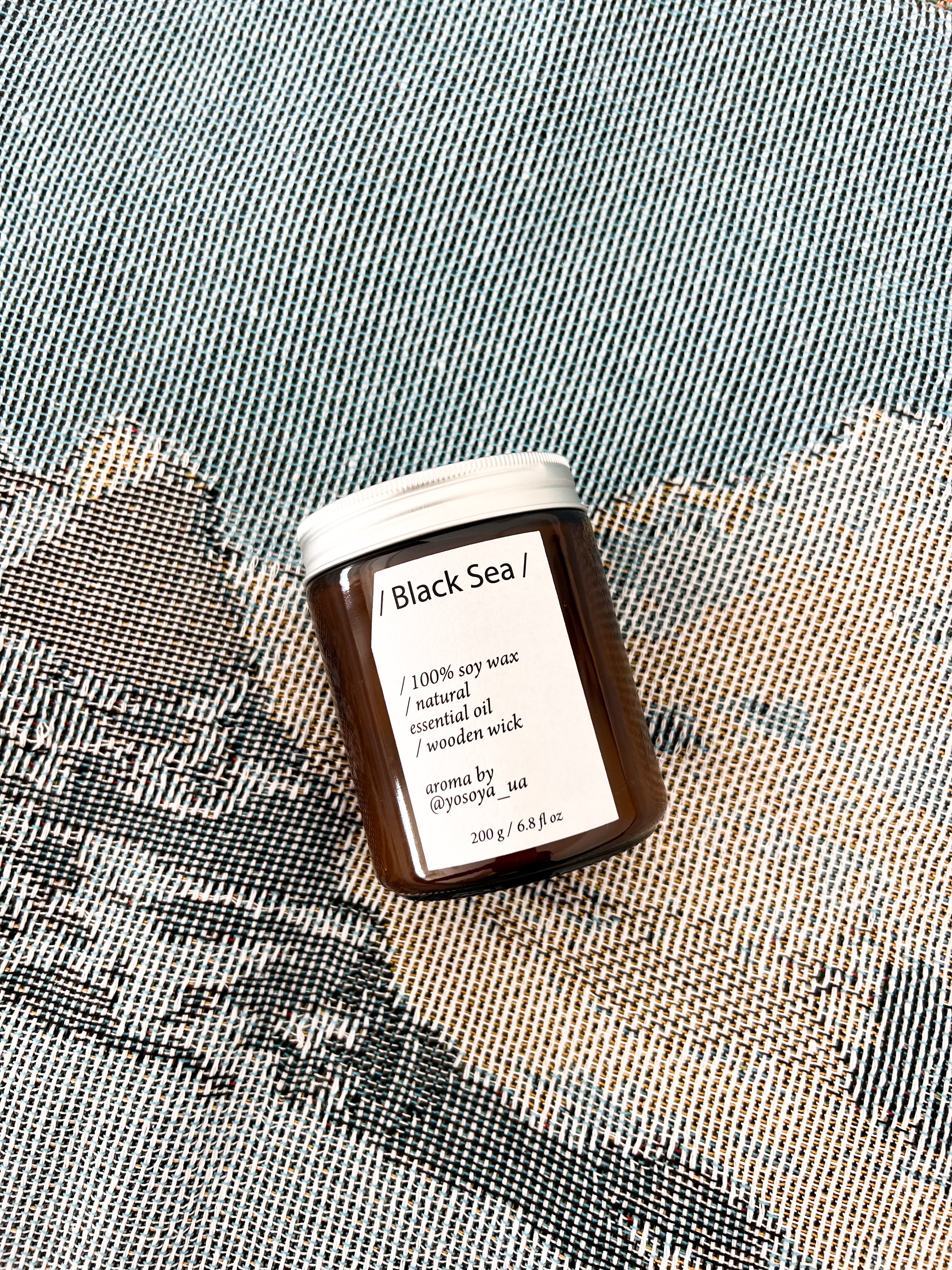 Соєва свічка Black Sea 200g