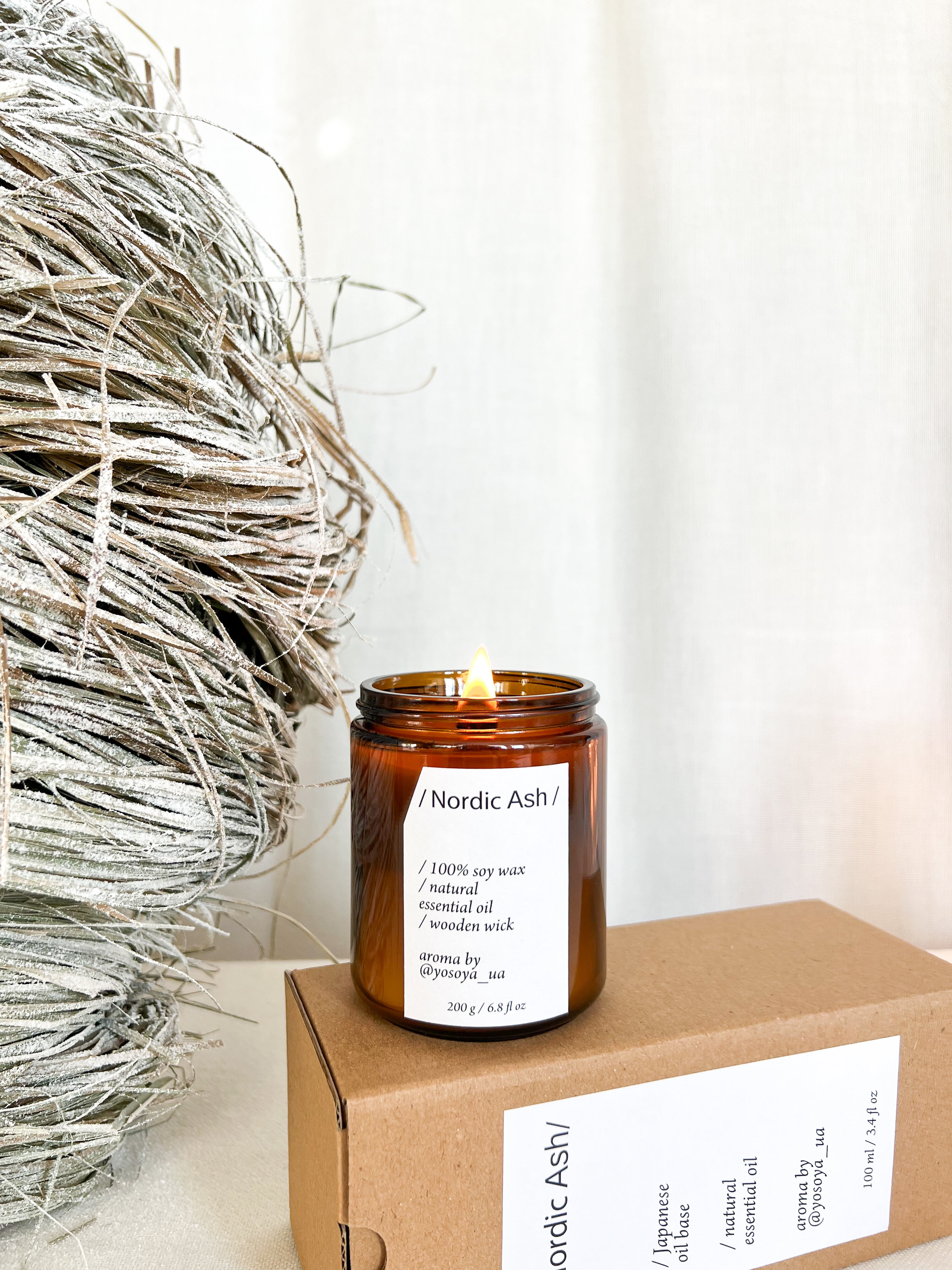 Соєва свічка Nordic Ash 200g