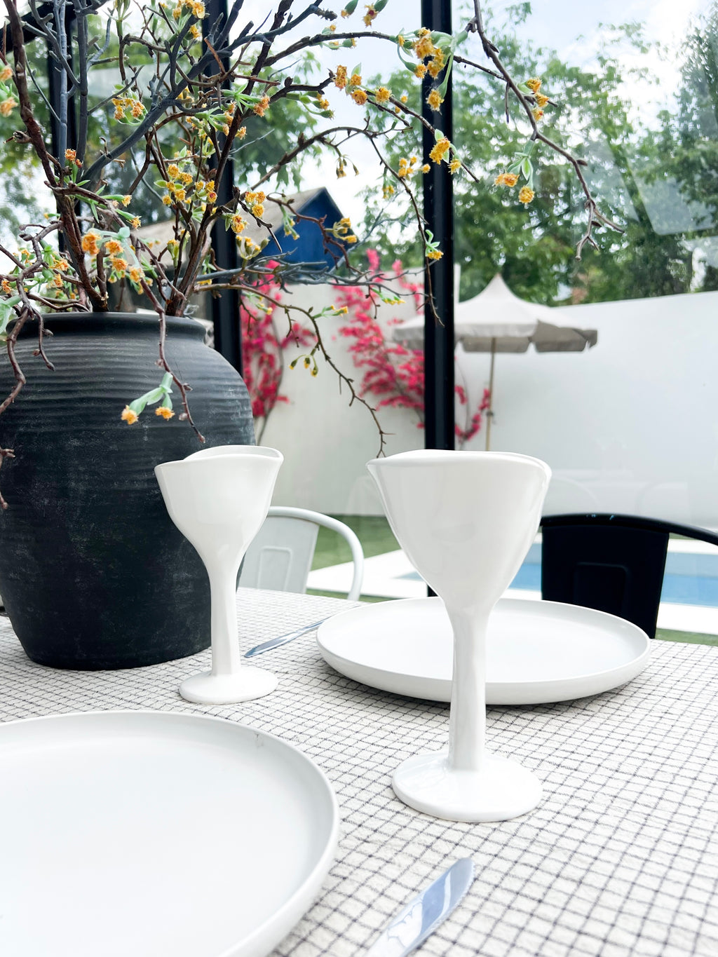 Керамічній келих Квітка "Кала"