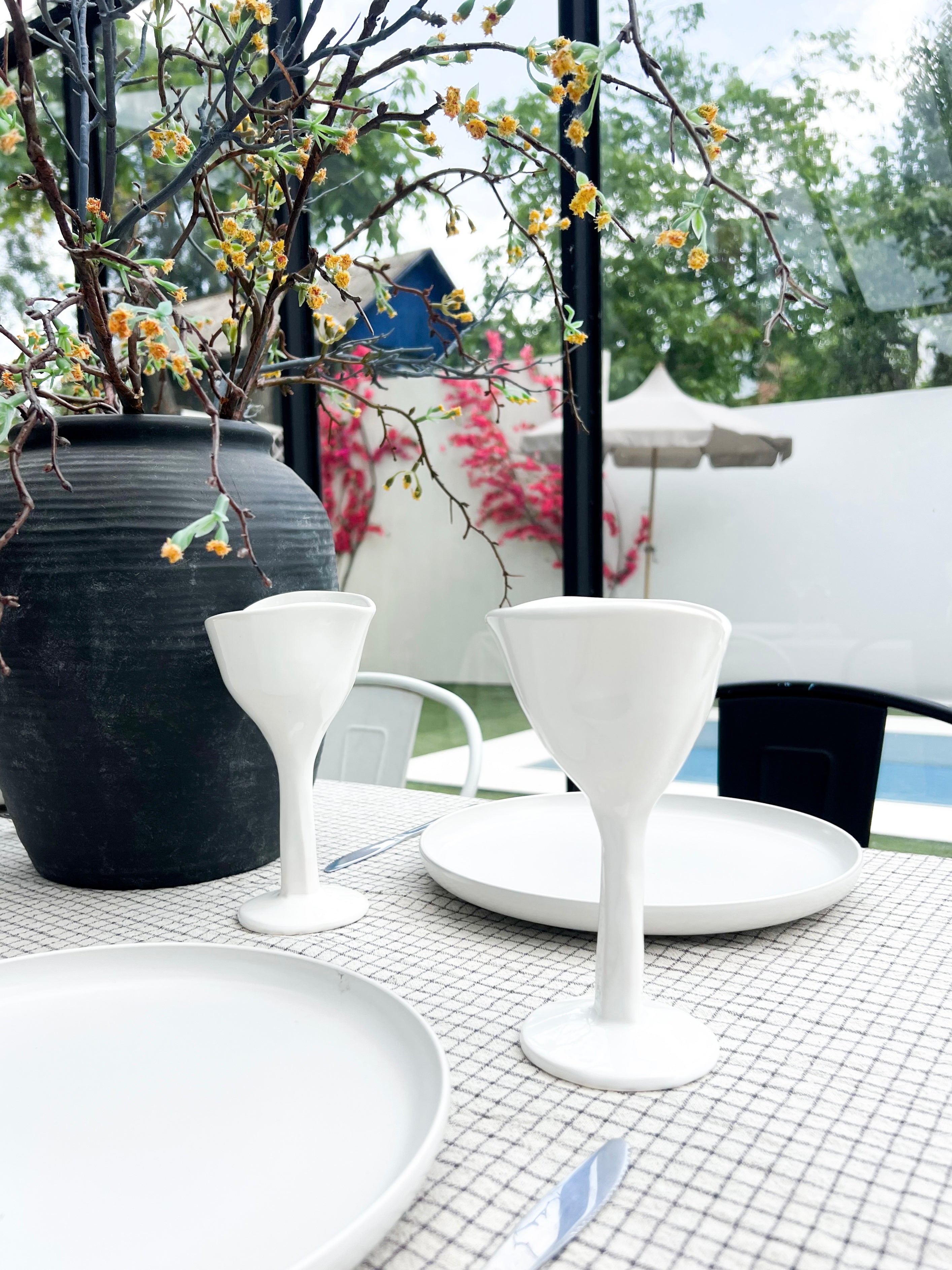 Керамічній келих Квітка "Кала"