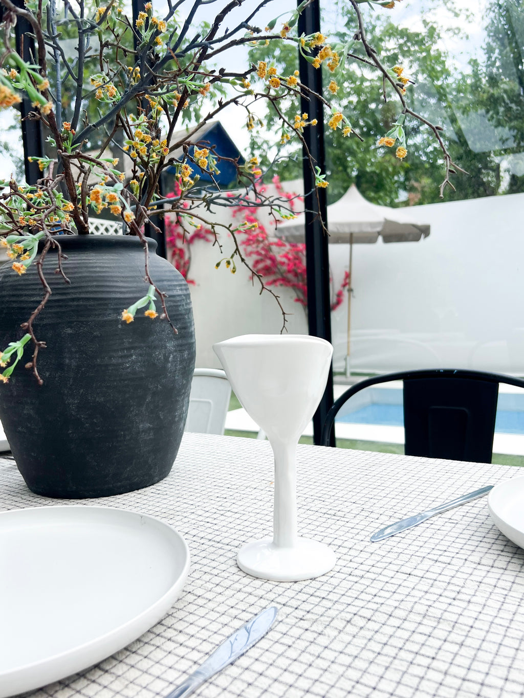 Керамічній келих Квітка "Кала"