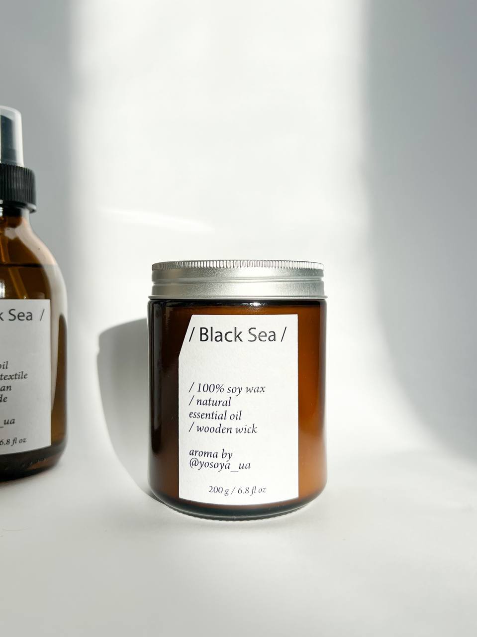 Соєва свічка Black Sea 200g