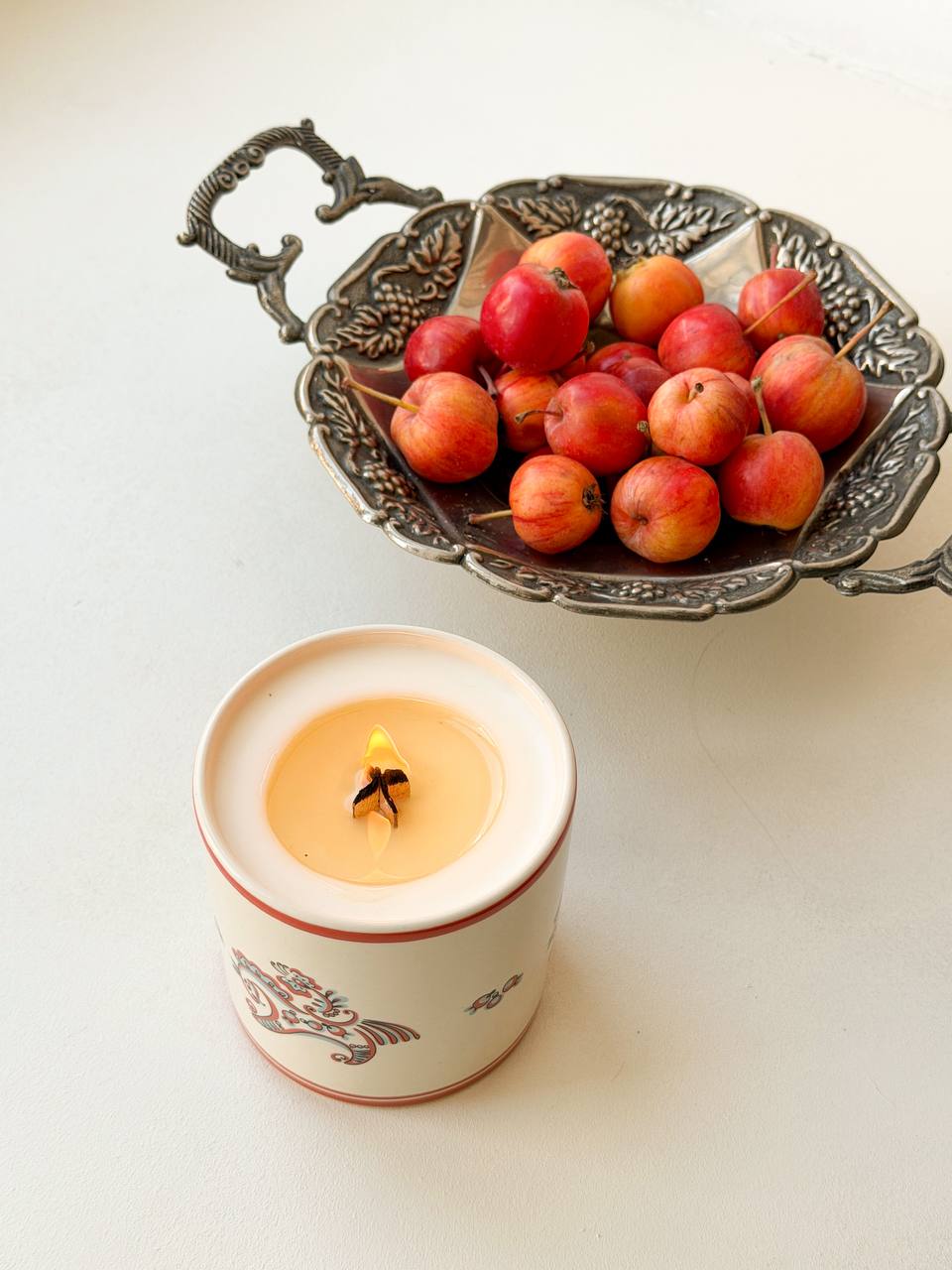 Соєва свічка "Кінь у яблуках"