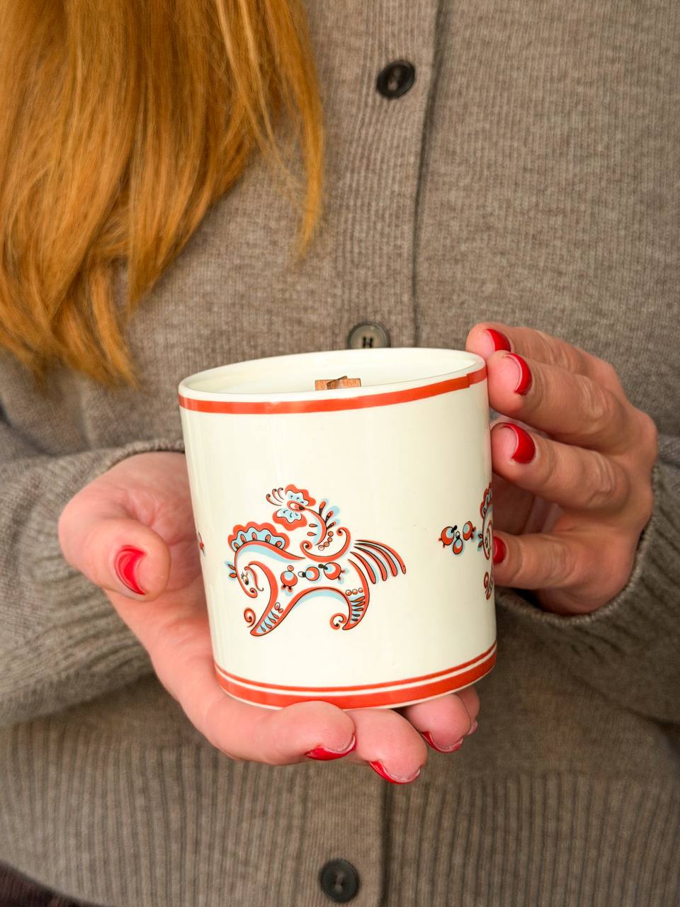 Соєва свічка "Кінь у яблуках"